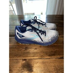 Brooks Divide 3 Trail Running Shoes Oyster/Cobalt/Blue Tint US Women 9.5